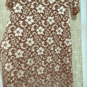 Kiyonna - Scalloped Lace Boudoir Dress